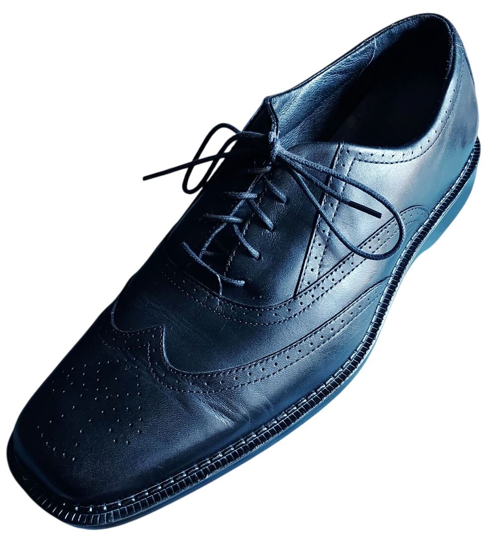 Red Wing Baxter 4790 Men's Black Leather Oxford Wingtip Brogue Size 11.5D